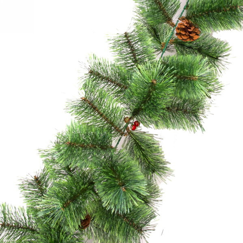 Гирлянда хвойная «Сказочная фея» 2,7 м (100 веток)