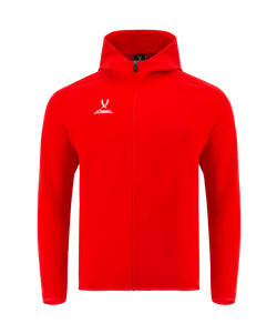 Худи на молнии ESSENTIAL Athlete Hooded FZ Jacket, красный