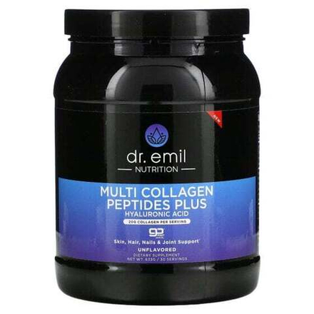 Коллаген Dr. Emil Nutrition, Multi Collagen Peptides Plus, без добавок, 663 г