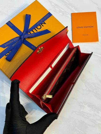 Кошелек женский Louis Vuitton Sarah коричневый