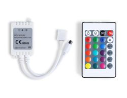 Ambrella Контроллер для светодиодных лент RGB с инфракрасным пультом 6A 12V 72W/ 24V 144W GS11201 LED Strip GS11201