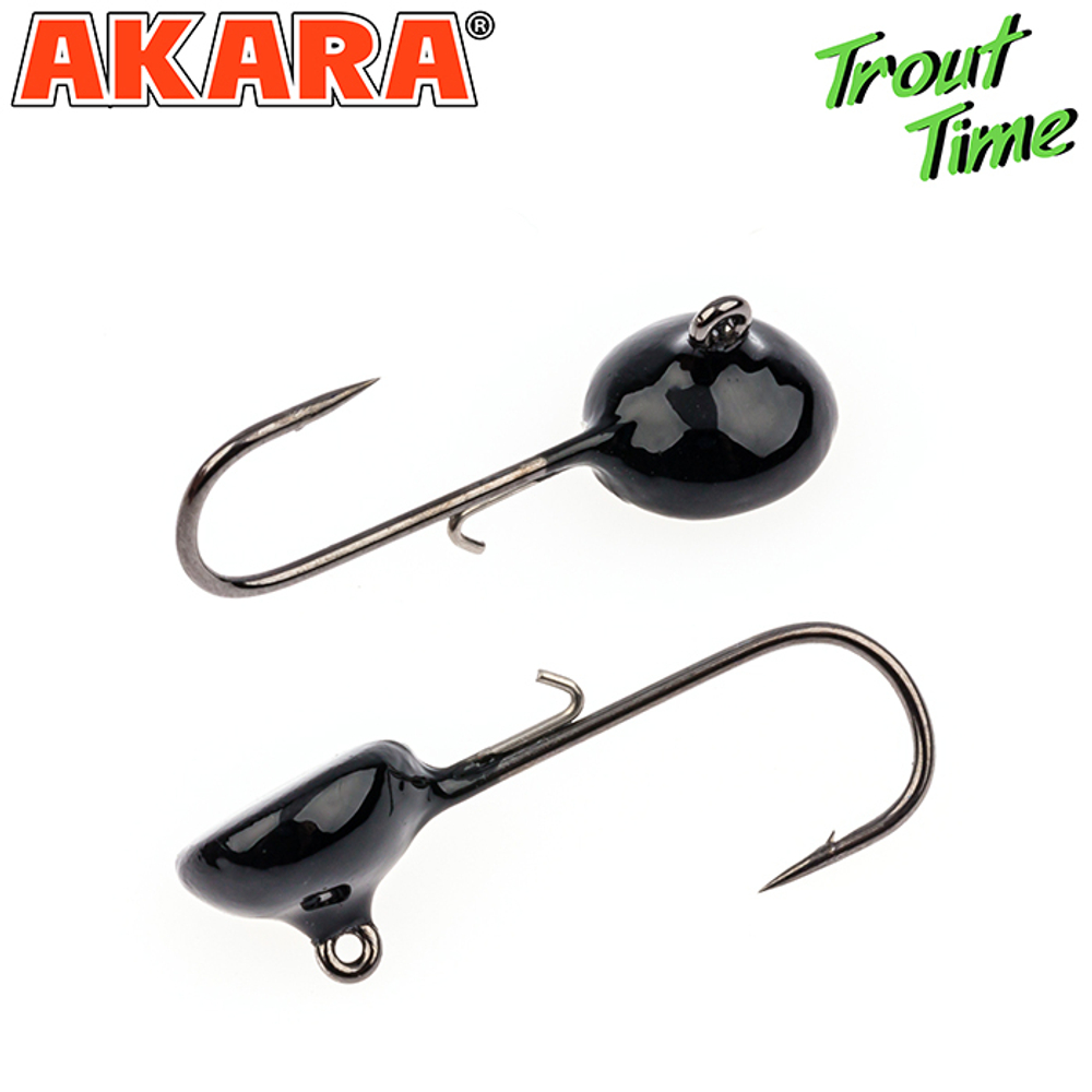 Джиг. Akara Trout Time Таблетка 2 гр. кр. № 4 Black (3шт)