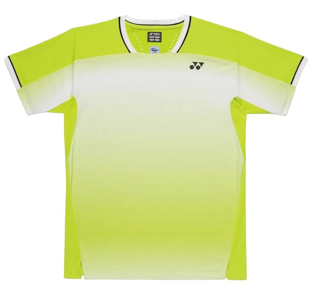 Теннисная футболка Yonex AO Crew Neck - fresh lime