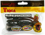 Мягкая приманка Lucky John Tioga Съедобная 3.4" 86мм 6шт 140127 -