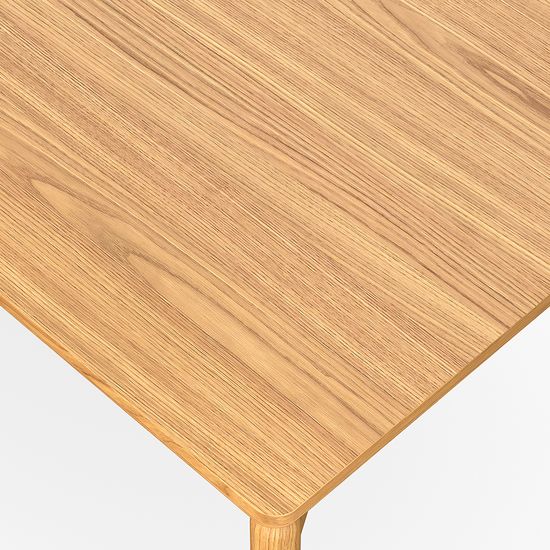 Стол обеденный saga, 85х200 см, ясень