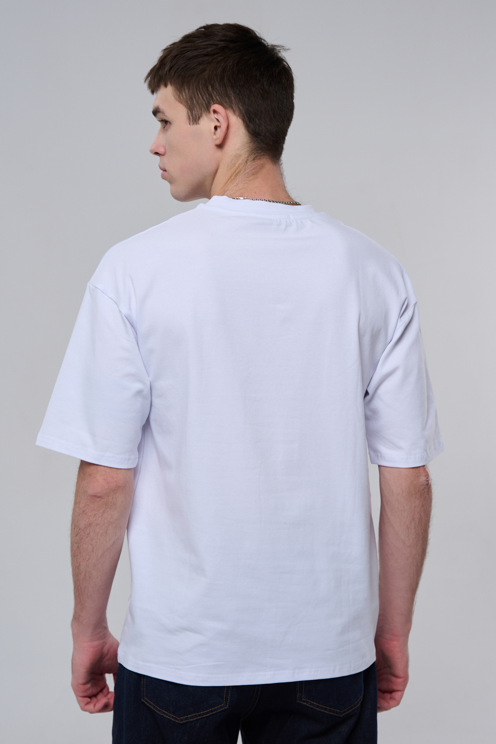 8579 футболка оверсайз мужская