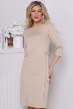 Платье  Идеальный образ (вельвет, беж) Diolche