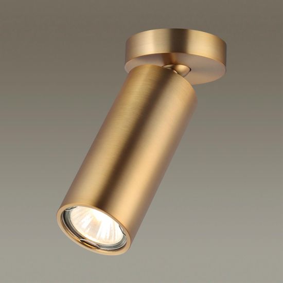 4279/1C HIGHTECH ODL21 331 античн бронза/металл накладн. Поворотный светильник GU10 1*50W NINO