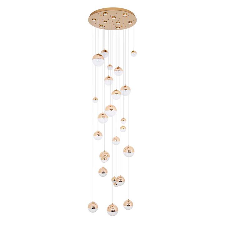 Подвесная люстра MODELUX ML.88938.25 GD