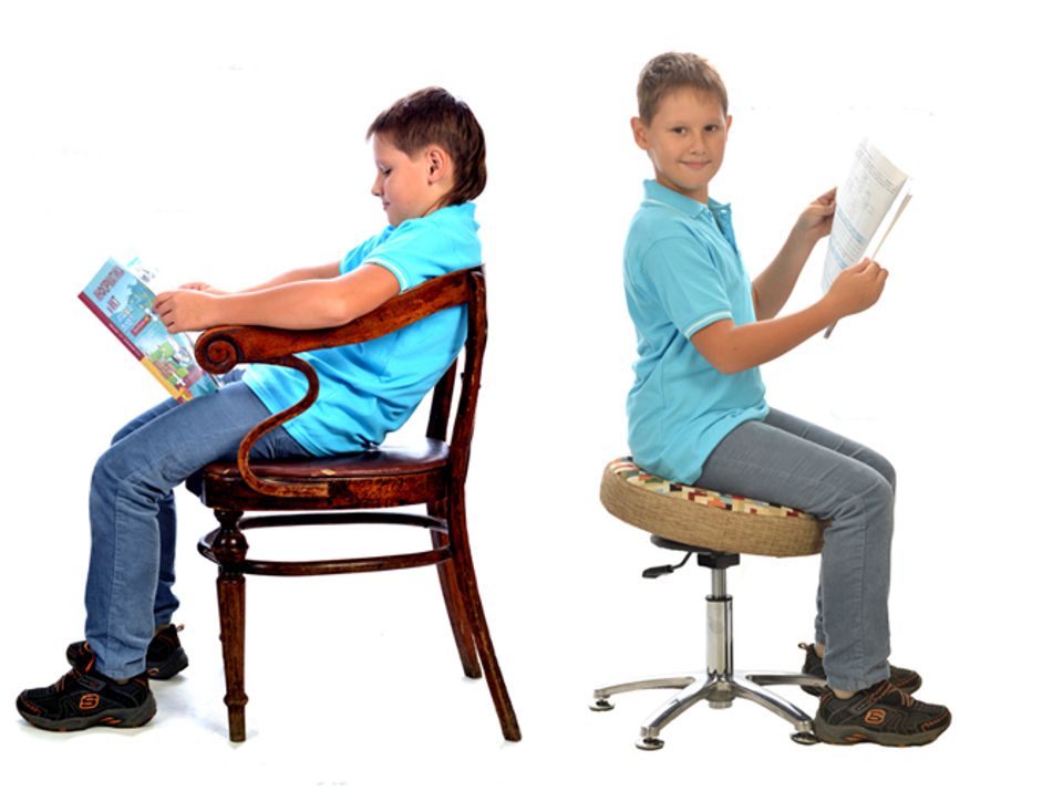 Коленное кресло для школьника
