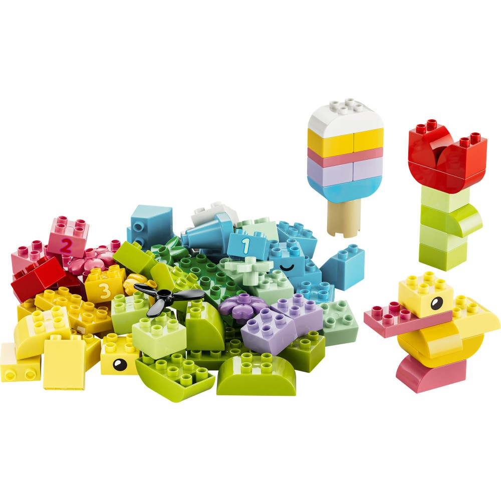 Конструктор LEGO DUPLO Classic 10479 Творческий набор цветных кубиков — фото 10
