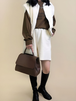 женская сумка на плечо из натуральной кожи