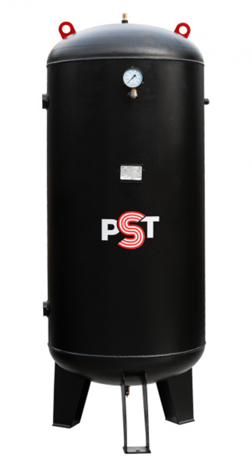 Окрашенный вертикальный воздушный ресивер pst рв-900 10 бар