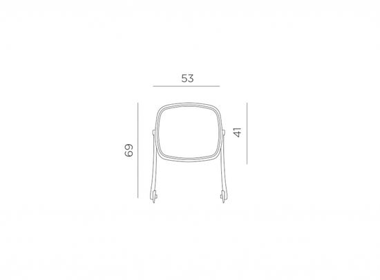 Козырек для лежака Alfa-Eden-Omega-Tropico