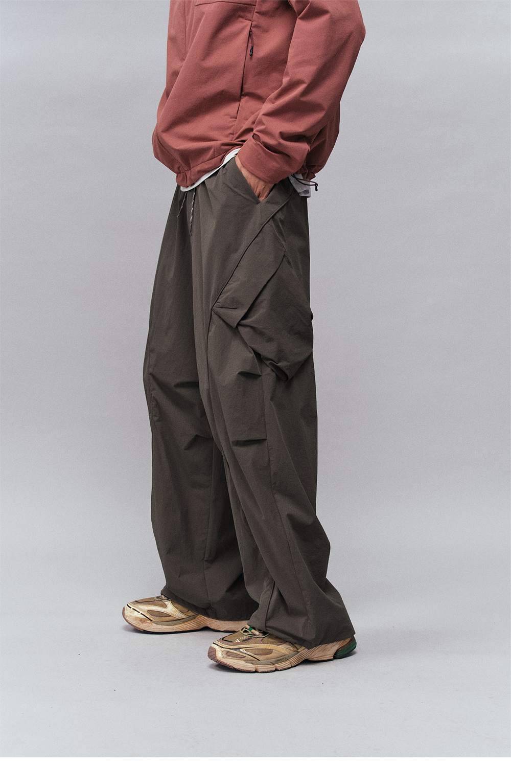 Брюки Monterest Outdoor Water-Repellent Multi-Pocket Lightweight Hiking Cargo Brown