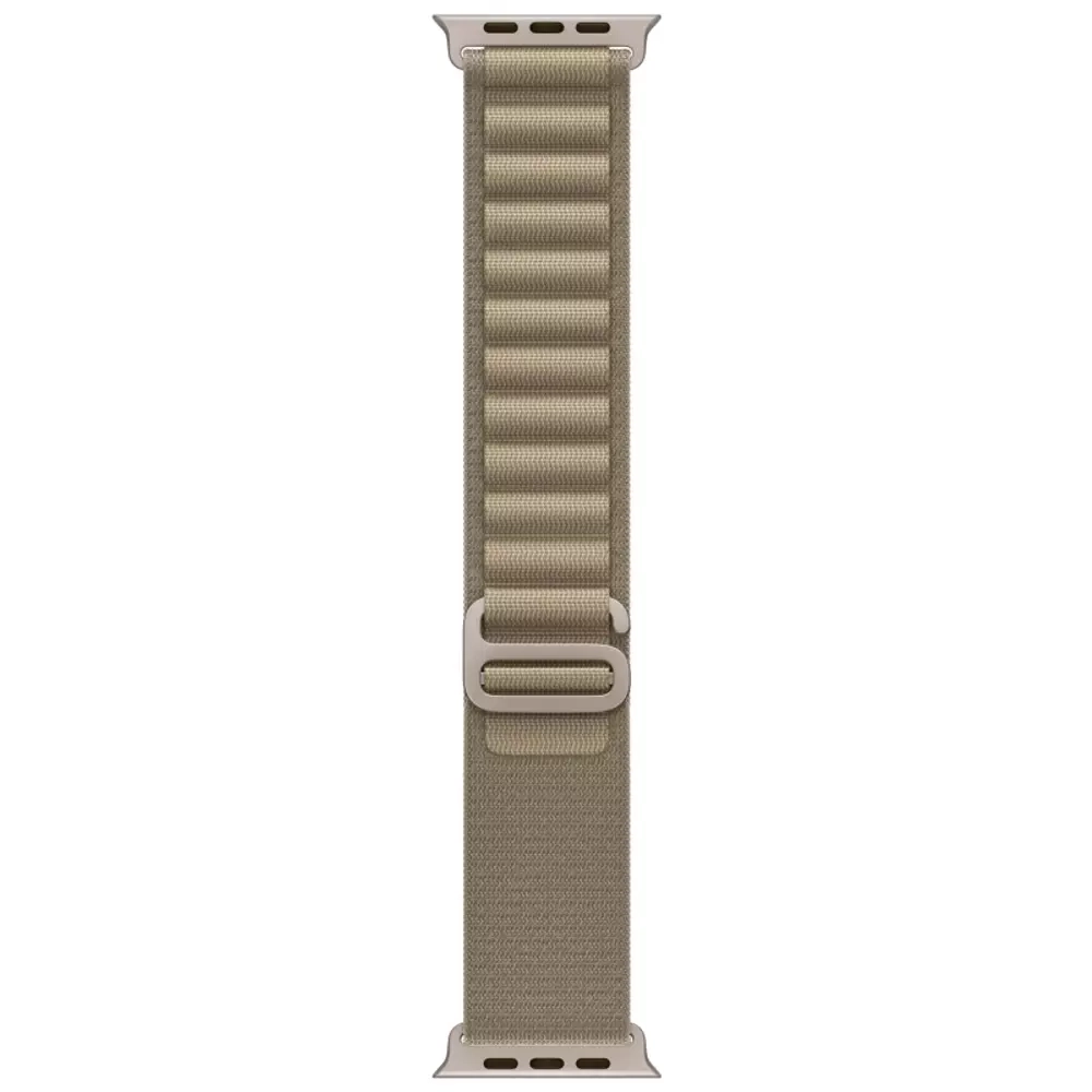 Apple Watch Ultra 2, 49 мм, корпус из титана, ремешок Alpine оливкового цвета