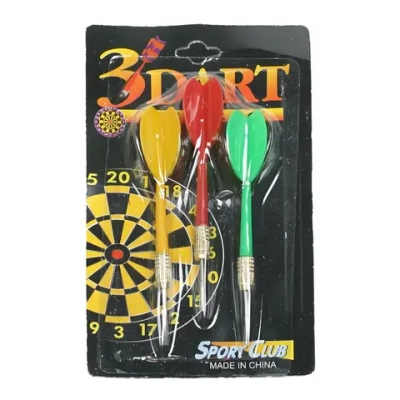 Дротики для дартс, 3 шт (блистер)
