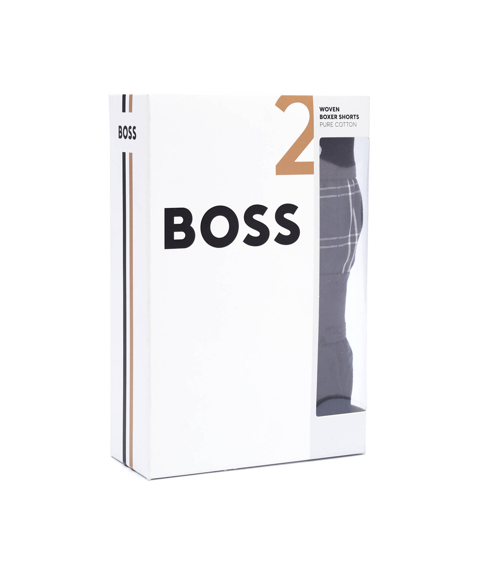 Трусики-боксеры 2шт. BOSS BLACK - черный(50496091)