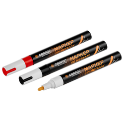 Маркер по металлу белый 3 мм. ТМ «Сварог» (MW103)