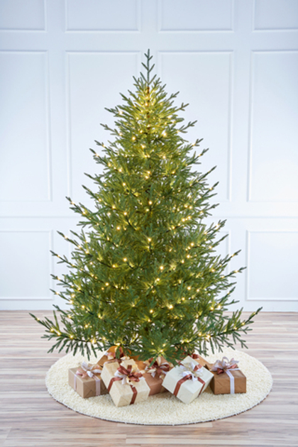 Ель искусственная с лампочками Лесная Симфония