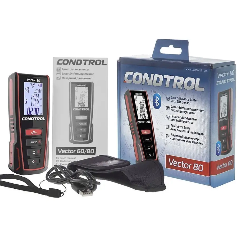 Лазерный дальномер Vector 80 CONDTROL 42150