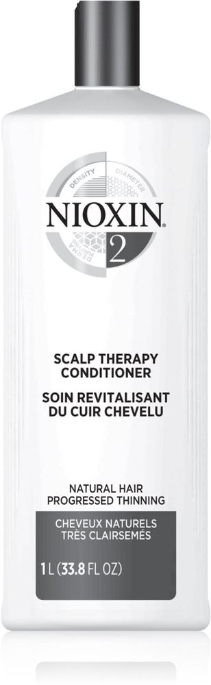 Nioxin System 2 Scalp Therapy Revitalising Conditioner - восстанавливающий кондиционер для истонченных волос /   1000  ml  / GTIN 8005610498744