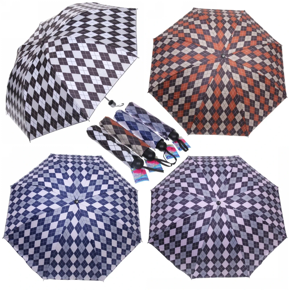 Зонт механический ветроустойчивый, матовая ручка «BESTzontik», цвет как на фото, длина 25см, d-110см