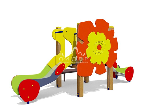 Горка двойная “Аленький цветочек” 08205
