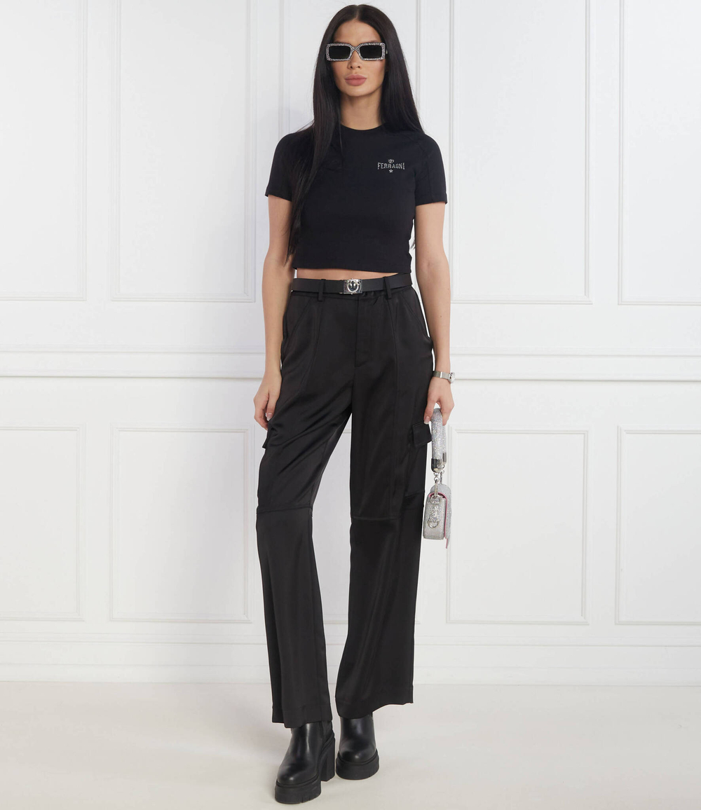 Топ Chiara Ferragni - черный(76CBHC01CJK01)