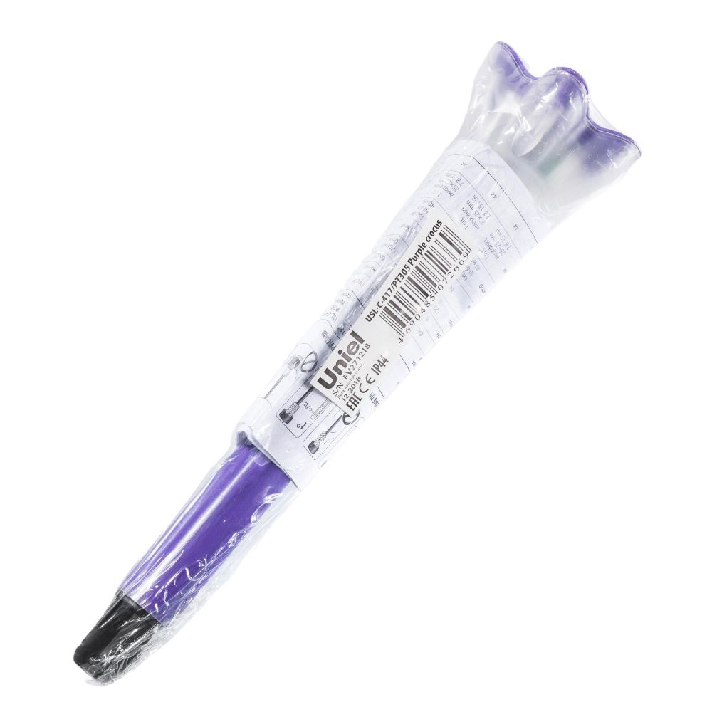 USL-C-417-PT305 Cадовый светильник на солнечной батарее Purple crocus. Серия Classic. Упаковка-пленка.