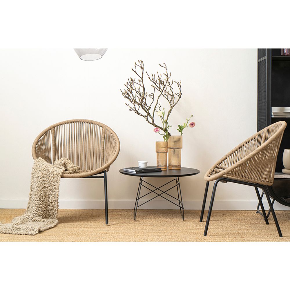 Ваза Ivet, 30 см, бежевая