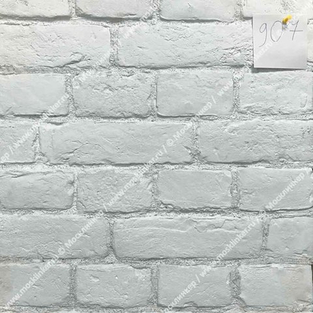 Клинкервиль 907, цвет белый - Искусственная плитка под покраску для имитации кирпичной кладки