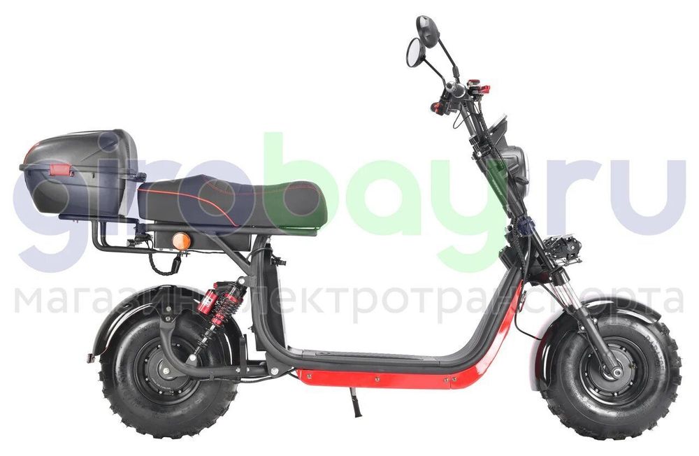 Электроскутер CityCoco WHITE SIBERIA PRO 4000w 2WD фото 5 фото №9