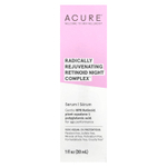 ACURE, Radically Rejuvenating Retinoid Night Complex ™, сыворотка, 30 мл (1 жидк. унц.)