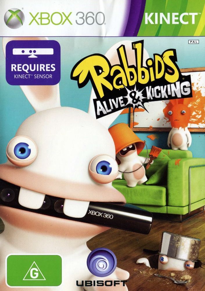 Rabbids: Alive &amp; Kicking Xbox 360 Б\У