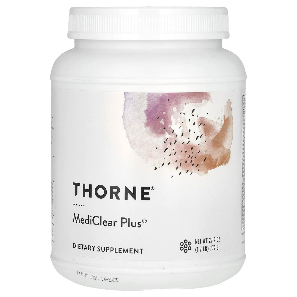 Thorne, MediClear Plus, средство для поддержки ЖКТ и печени, 772 г (27,2 унции)