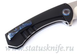Нож TJ Fischer Launch Black Timascus Prototypeфотография - 5