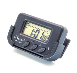 Электронные автомобильные часы для авто c будильником Kenko 613D