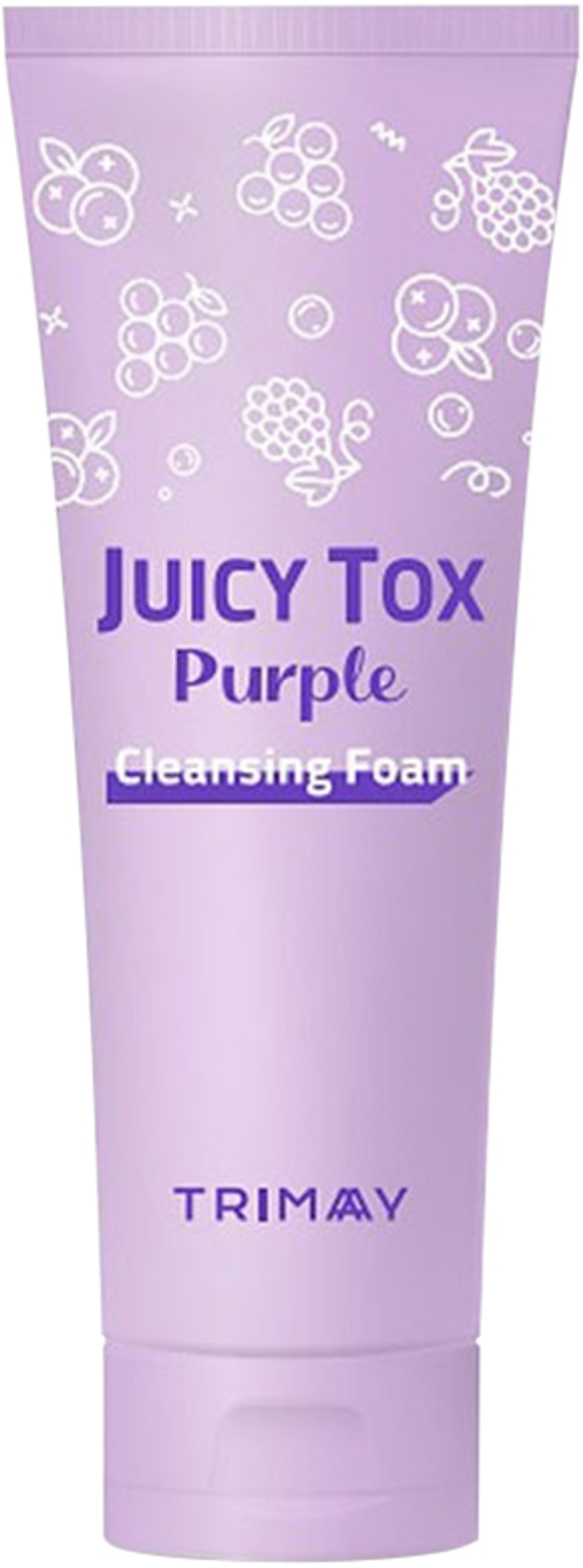 Trimay Пенка для умывания Juicy Tox Purple Cleansing Foam, 120 мл