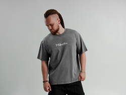 Футболка Drummatix варёная серая