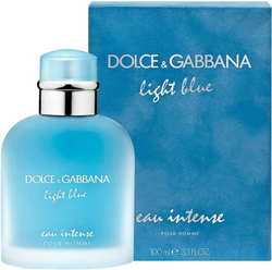 DOLCE&GABBANA light blue intense pour homme, парфюмерная вода 100 ml