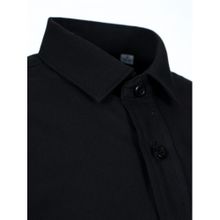 Черная рубашка для мальчика TSAREVICH