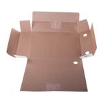 Папка архивная на завязках 75мм, микрогофрокартон, Спейс, белая