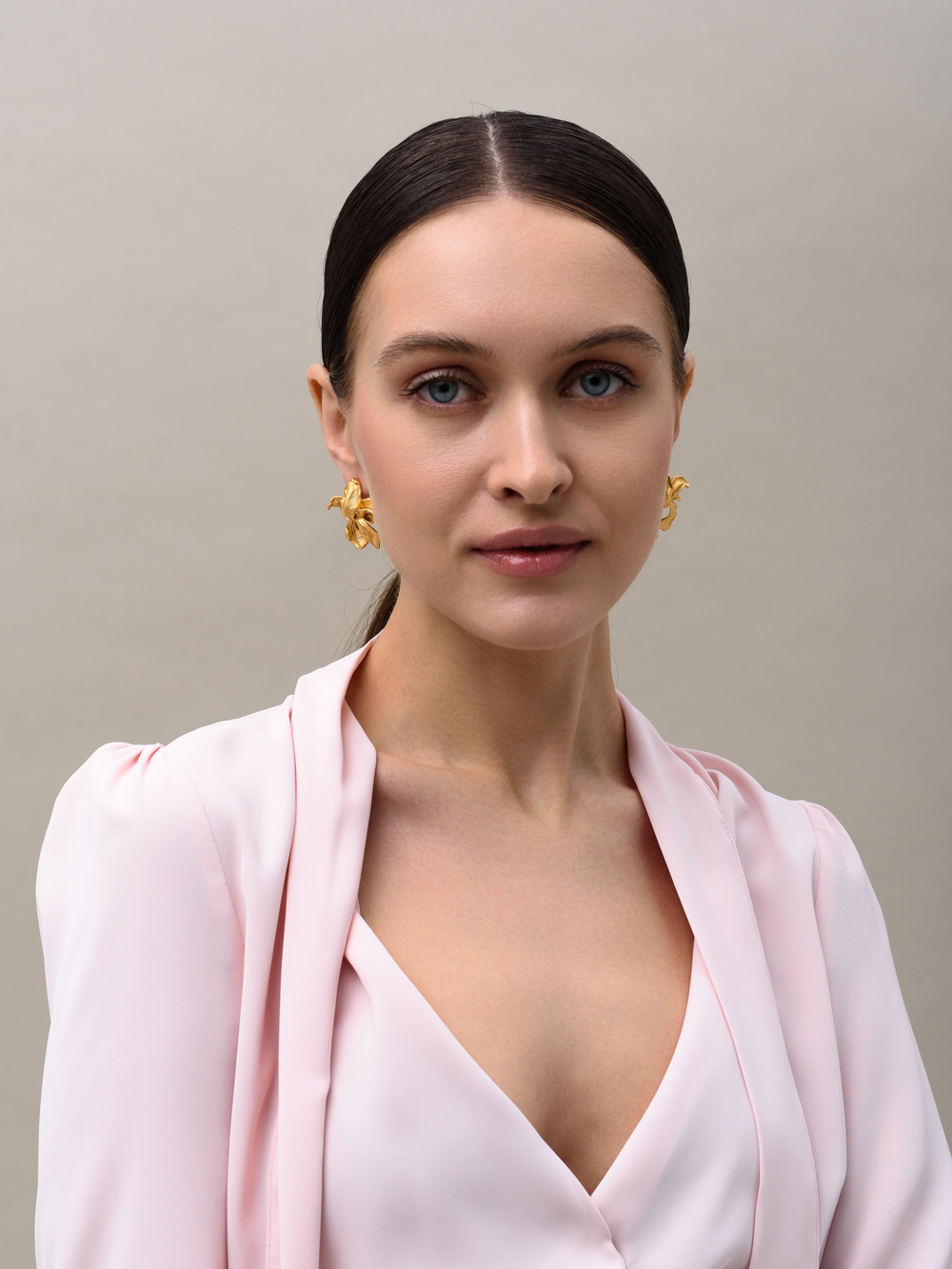 Серьги "Iris" Gold