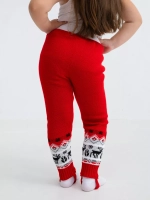 Рейтузы вязаные с орнаментом