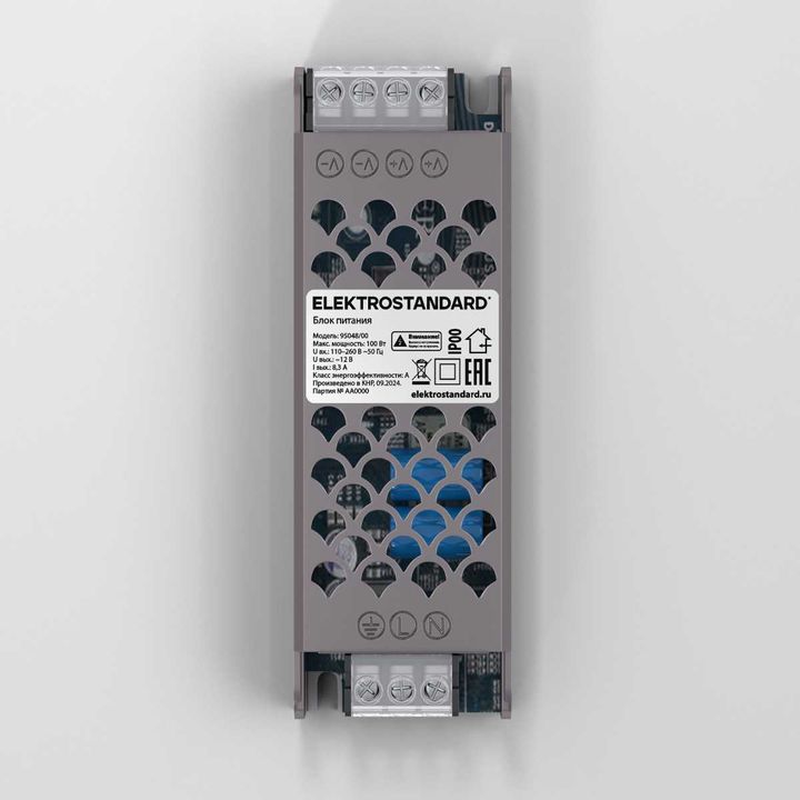 Блок питания Elektrostandard 12V 100W IP00 8,3A 95048/00 a065257