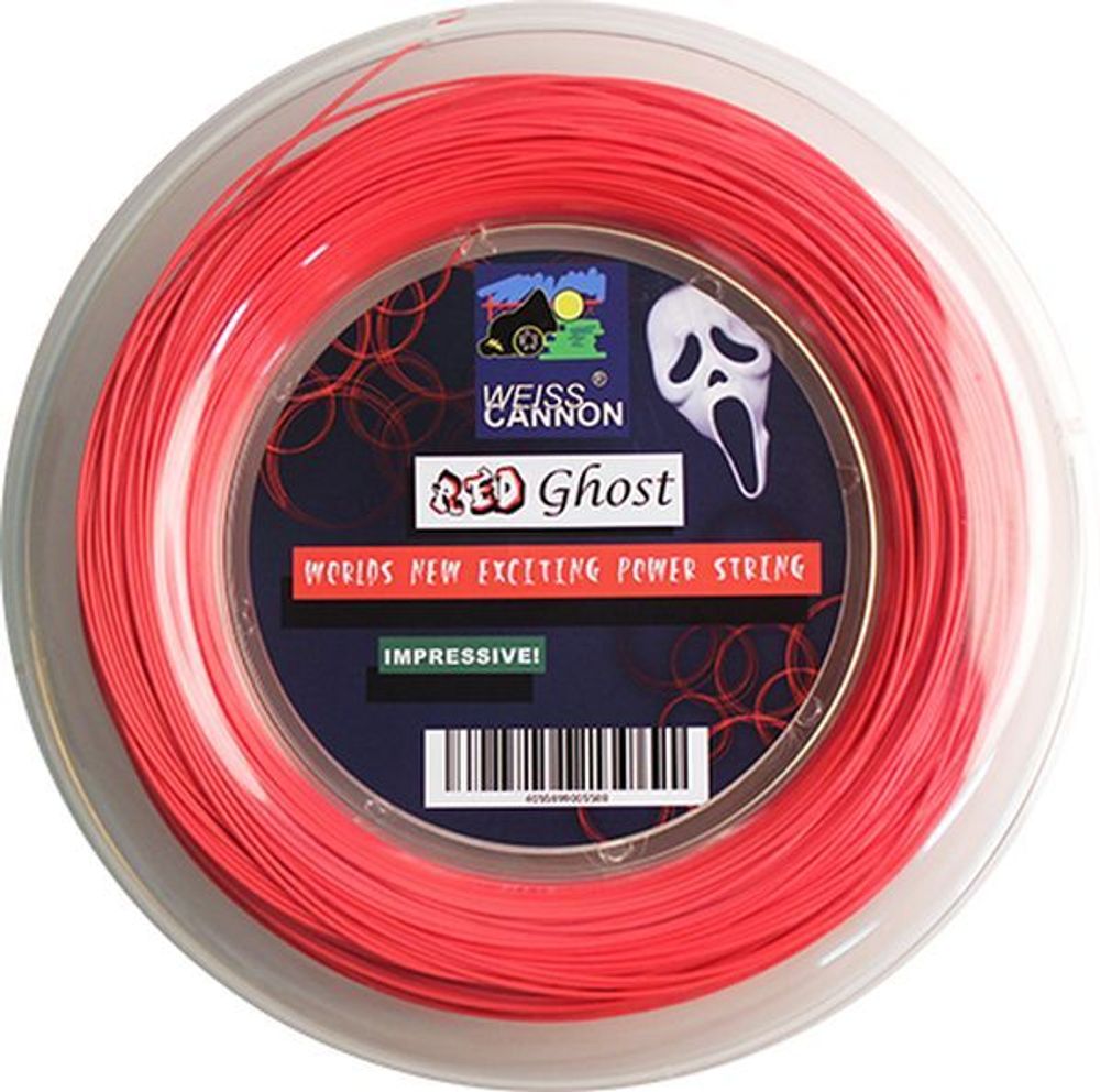 Теннисные струны Weiss Cannon Red Ghost (200 m) - красный