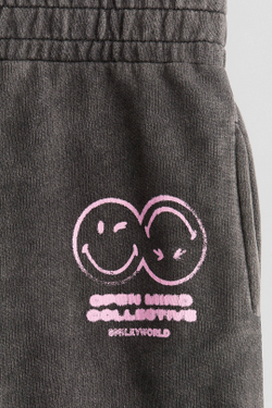 H&M Широкие брюки-джоггеры, темно-серый