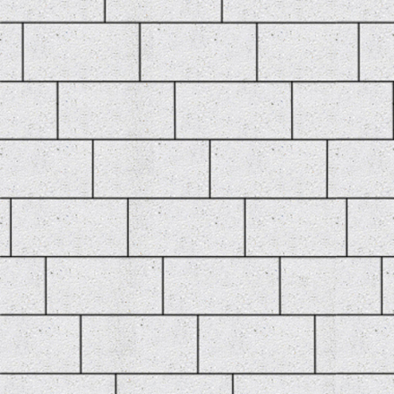 Тротуарная плитка ПРЯМОУГОЛЬНИК 300х150 мм - Стоунмикс Белый