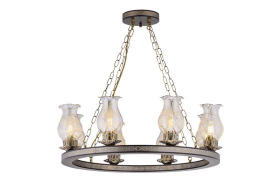 85649/8B WENGUE+AB (1) Люстра